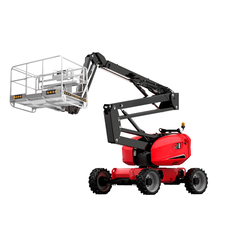Plataforma diesel articulada